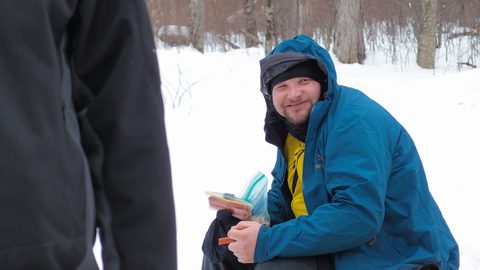 Photo from Minnesing Trail: 3 days winter camping
