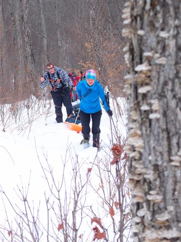 Photo from Minnesing Trail: 3 days winter camping