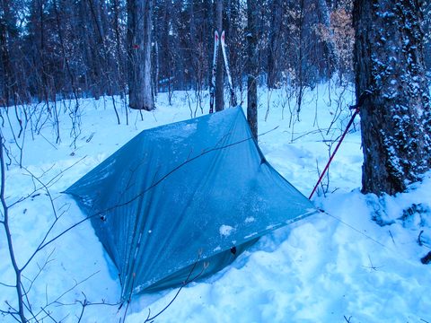 Photo from Minnesing Trail: 3 days winter camping