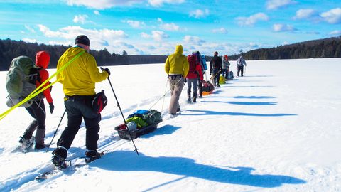 Photo from Minnesing Trail: 3 days winter camping