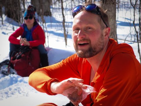 Photo from Minnesing Trail: 3 days winter camping