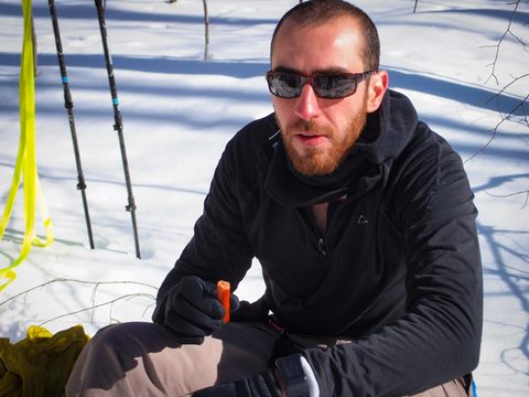 Photo from Minnesing Trail: 3 days winter camping