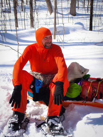 Photo from Minnesing Trail: 3 days winter camping