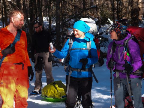 Photo from Minnesing Trail: 3 days winter camping