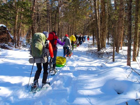 Photo from Minnesing Trail: 3 days winter camping