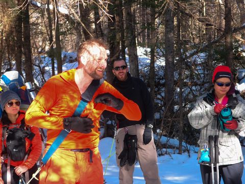 Photo from Minnesing Trail: 3 days winter camping