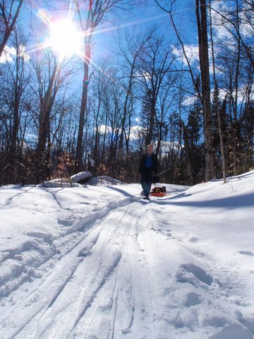 Photo from Minnesing Trail: 3 days winter camping