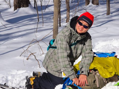 Photo from Minnesing Trail: 3 days winter camping