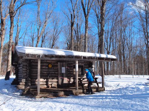 Photo from Minnesing Trail: 3 days winter camping