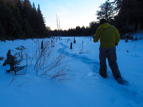 Photo from Minnesing Trail: 3 days winter camping