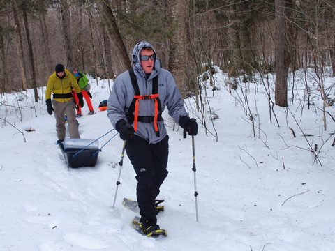 Photo from Minnesing Trail: 3 days winter camping