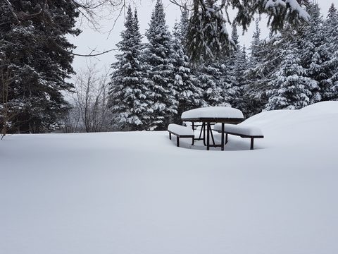 Photo from Beginners Winter Backpacking Course
