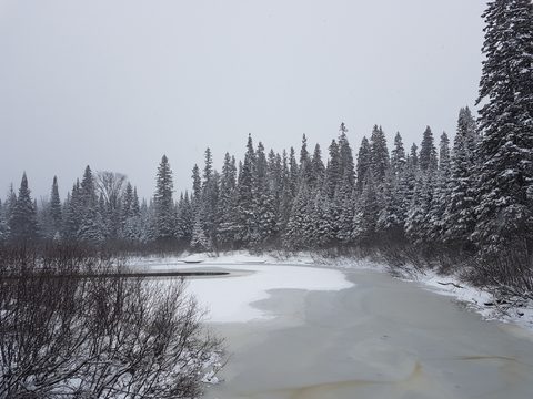 Photo from Beginners Winter Backpacking Course
