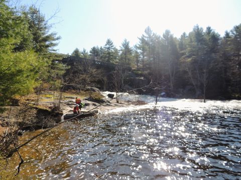 Photo from McCrae Lake Spring Cleanup