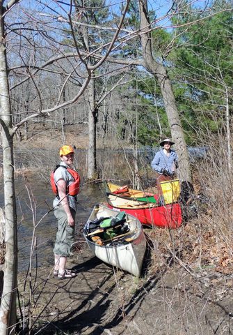 Photo from McCrae Lake Spring Cleanup
