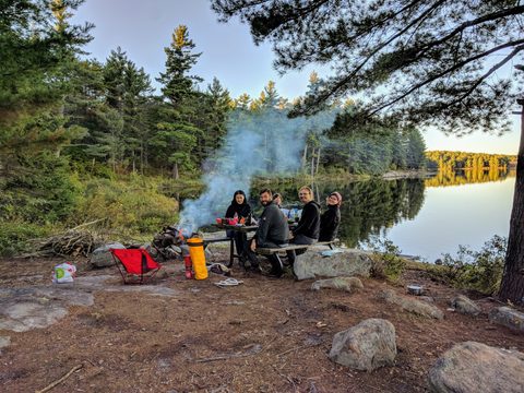 Photo from Trekking with Chev @ Bon Echo ~ A Backpacking Adventure