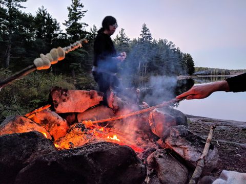 Photo from Trekking with Chev @ Bon Echo ~ A Backpacking Adventure