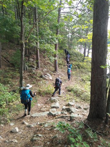 Photo from Trekking with Chev @ Bon Echo ~ A Backpacking Adventure