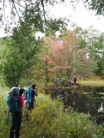 Photo from Trekking with Chev @ Bon Echo ~ A Backpacking Adventure