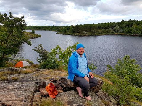 Photo from Backpacking East Side of QEW, Devils Lake to Victoria Section