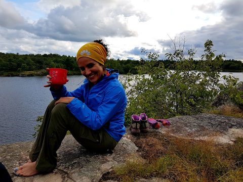 Photo from Backpacking East Side of QEW, Devils Lake to Victoria Section