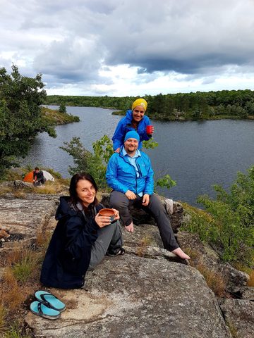Photo from Backpacking East Side of QEW, Devils Lake to Victoria Section