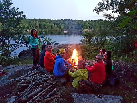 Photo from Backpacking East Side of QEW, Devils Lake to Victoria Section