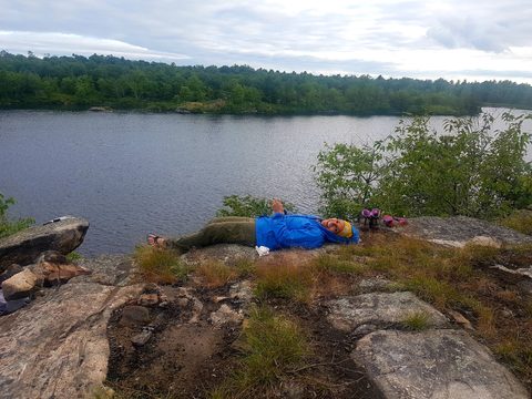 Photo from Backpacking East Side of QEW, Devils Lake to Victoria Section