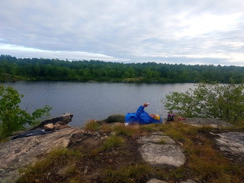 Photo from Backpacking East Side of QEW, Devils Lake to Victoria Section