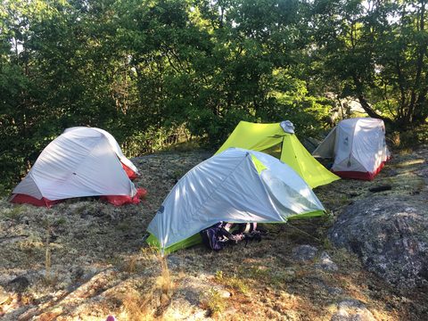 Photo from Backpacking East Side of QEW, Devils Lake to Victoria Section