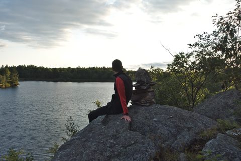 Photo from Backpacking East Side of QEW, Devils Lake to Victoria Section