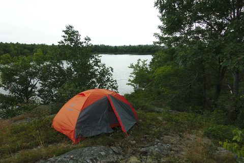 Photo from Backpacking East Side of QEW, Devils Lake to Victoria Section