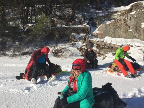 Photo from Queen Elizabeth II Wildlands - 2019 Pulk Pull