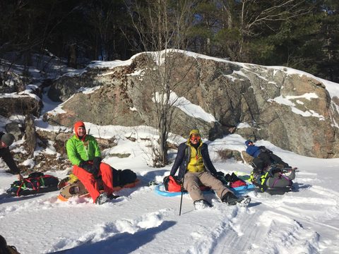 Photo from Queen Elizabeth II Wildlands - 2019 Pulk Pull