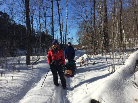 Photo from Queen Elizabeth II Wildlands - 2019 Pulk Pull