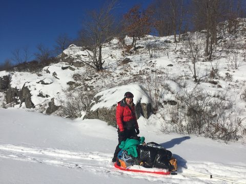 Photo from Queen Elizabeth II Wildlands - 2019 Pulk Pull
