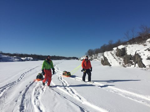 Photo from Queen Elizabeth II Wildlands - 2019 Pulk Pull