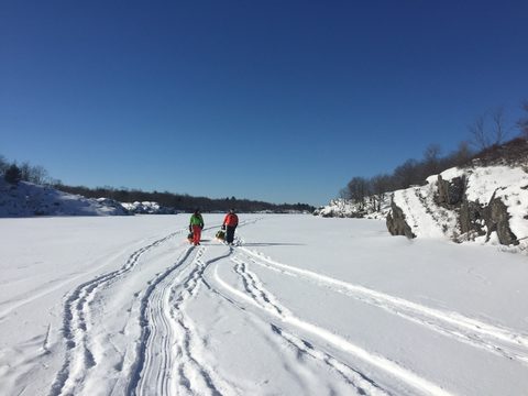 Photo from Queen Elizabeth II Wildlands - 2019 Pulk Pull