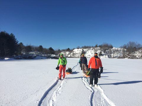 Photo from Queen Elizabeth II Wildlands - 2019 Pulk Pull