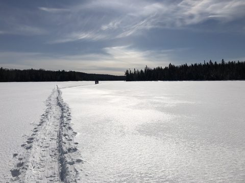 Photo from Minnesing Trail: 3 days winter camping
