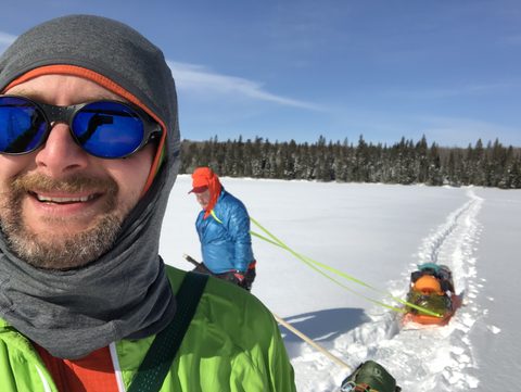 Photo from Minnesing Trail: 3 days winter camping