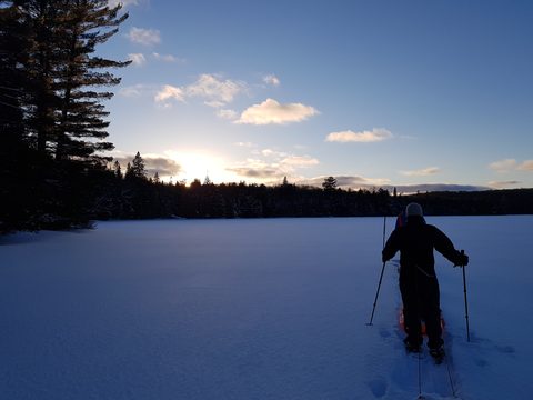 Photo from Minnesing Trail: 3 days winter camping
