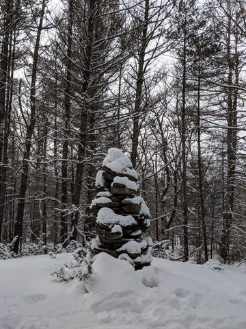 Photo from Beginners Winter Backpacking Course