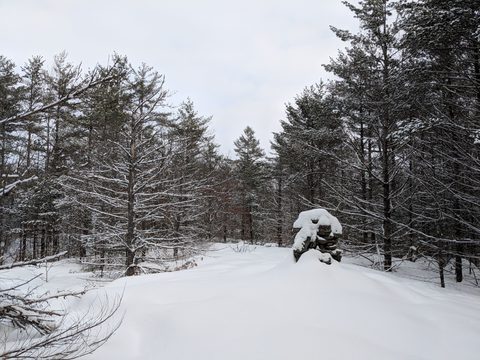 Photo from Beginners Winter Backpacking Course