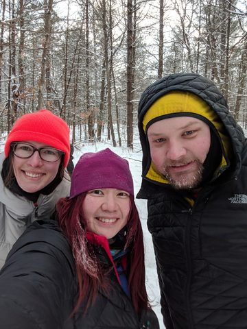 Photo from Beginners Winter Backpacking Course