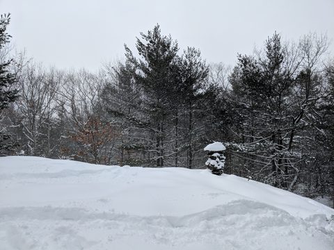 Photo from Beginners Winter Backpacking Course