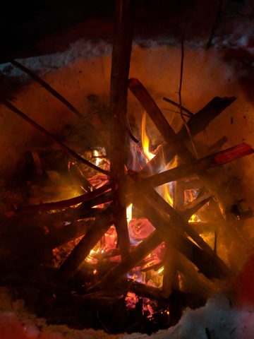 Photo from Beginners Winter Backpacking Course