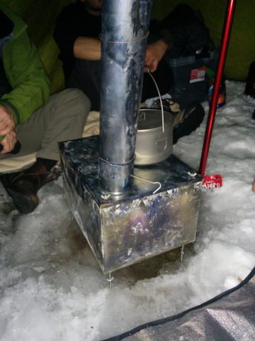 Photo from New Moon Snowshoeing, Guskewau Lake, Algonquin