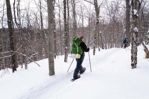 Photo from New Moon Snowshoeing, Guskewau Lake, Algonquin