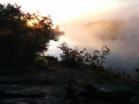 Photo from Backpacking East Side of QEW, Devils Lake to Victoria Section